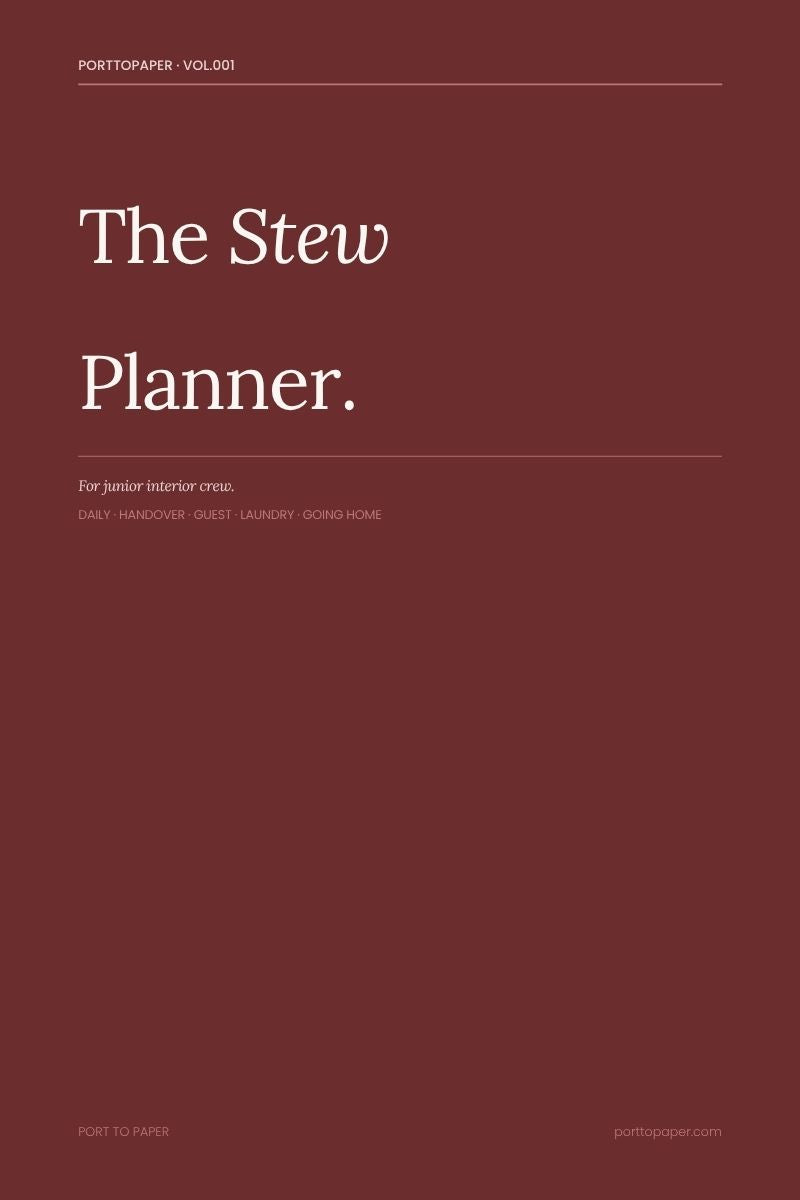 Stew Planner page 1