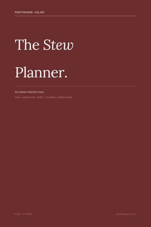 Stew Planner page 1