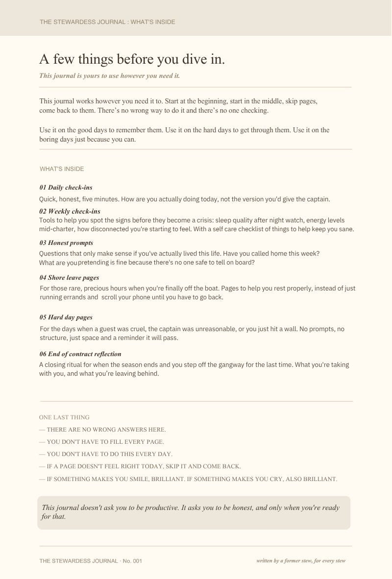 Stewardess Journal page 2