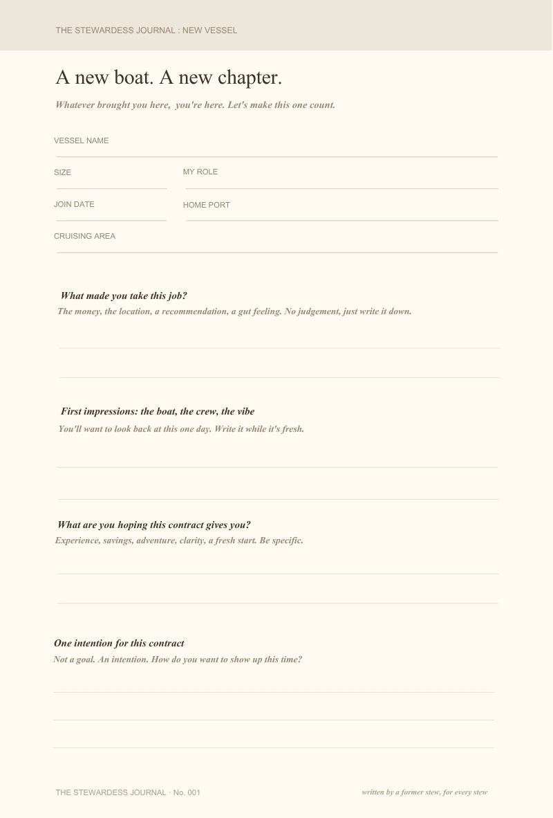 Stewardess Journal page 3