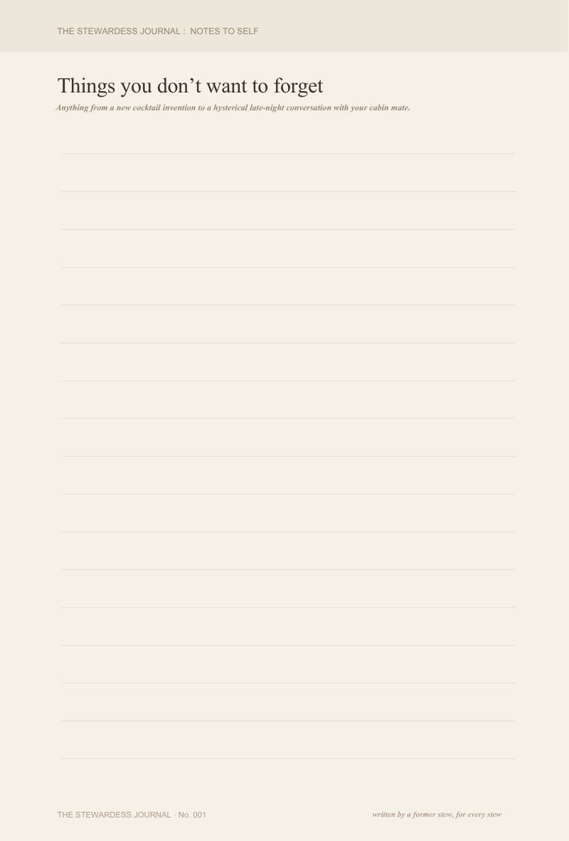 Stewardess Journal page 12
